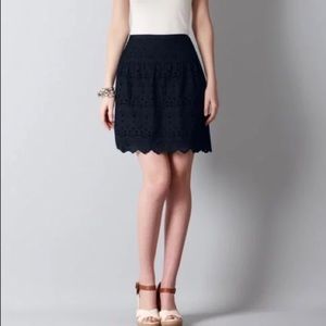 Loft eyelet skirt